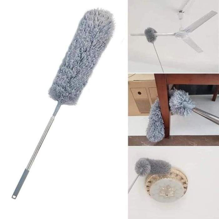 Microfiber dusting brush