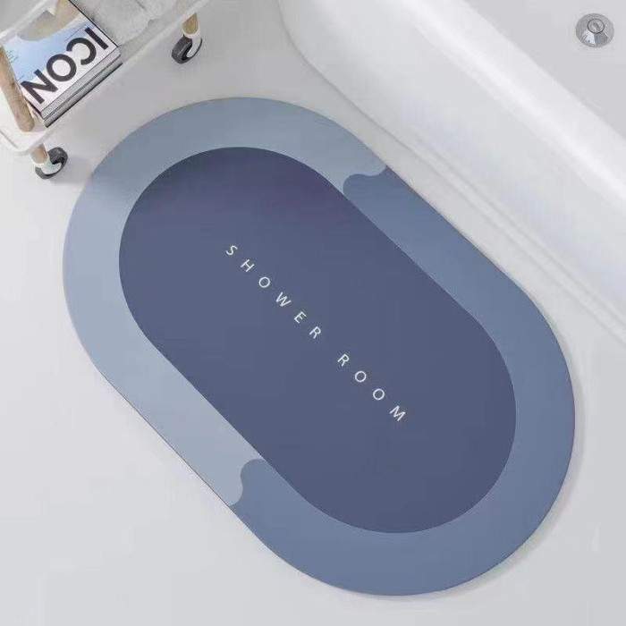 Magic Bathroom Mat | Non-Sliper ( ash)